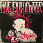 EXPLOITED: On Stage lp levy - pikkukuva 1
