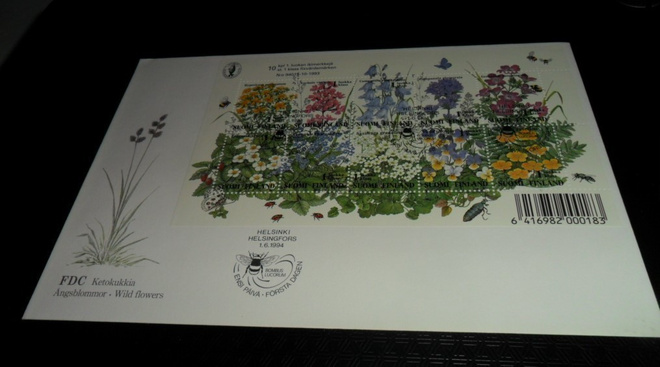 FDC  LaPe BL13 KETOKUKKIA. 1.6. 1994