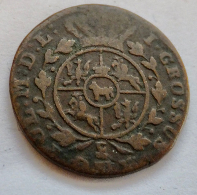 Puola Liettua 1 grosz 1767