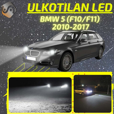 5 (F10/F11) 2010-2017 Ulkoiset LED -valot