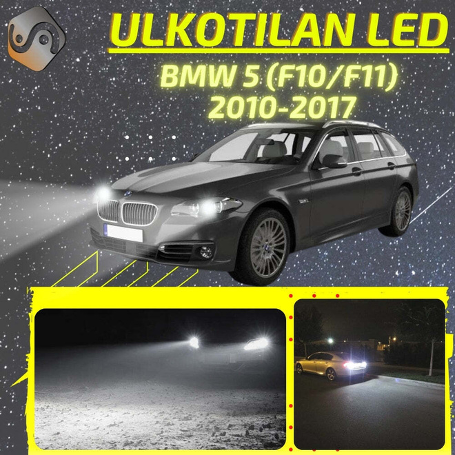 5 (F10/F11) 2010-2017 Ulkoiset LED -valot