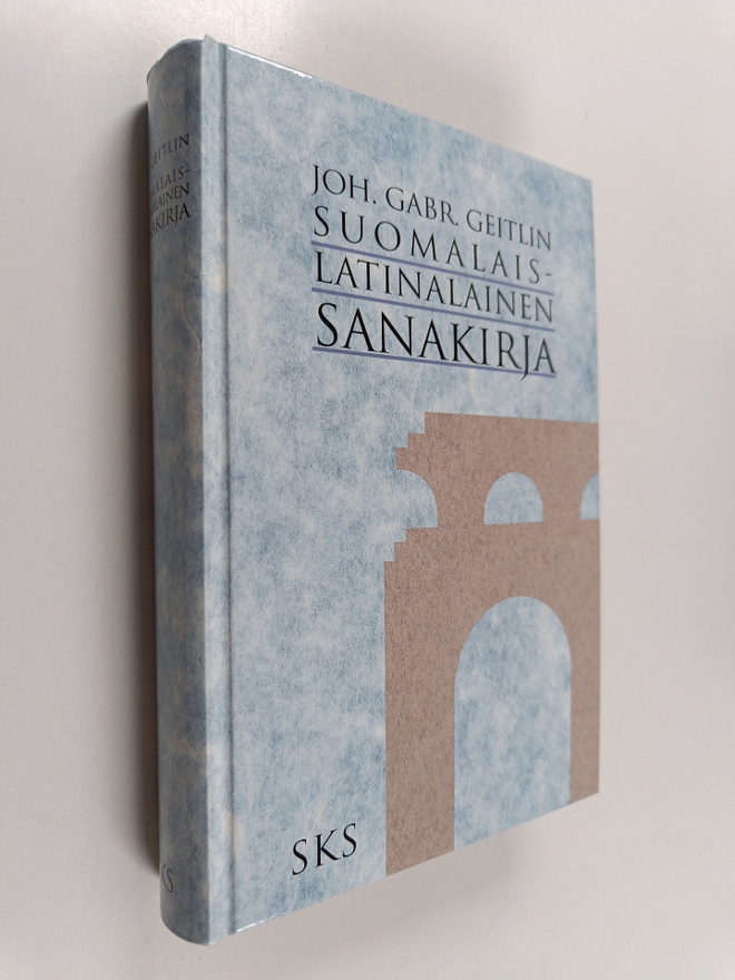 Johan Gabriel Geitlin : Suomalais-latinalainen sanakirja