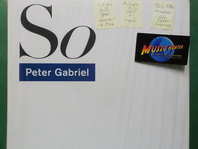PETER GABRIEL - SO - REMASTERED UK 2016 M-/M- 2LP