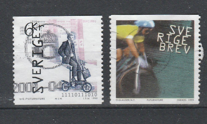 Ruotsi 1999 .Fa 2132+33, polkupyörät