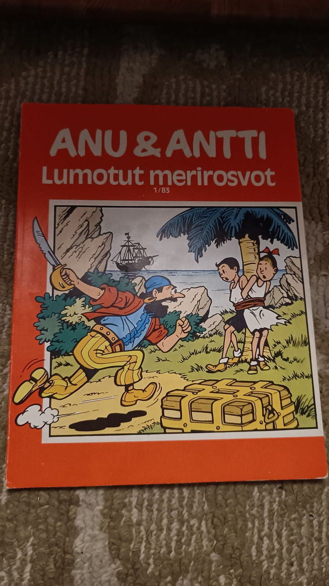 Anu ja Antti lumotut merirosvot