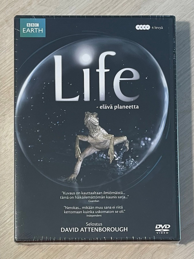 David Attenborough: Life - elävä planeetta (4DVD) *UUSI*