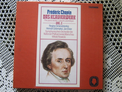 FREDERIC CHOPIN DAS KLAVIERWERK 9 LP,N BOXI