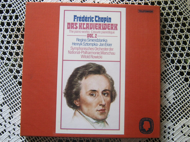 FREDERIC CHOPIN DAS KLAVIERWERK 9 LP,N BOXI