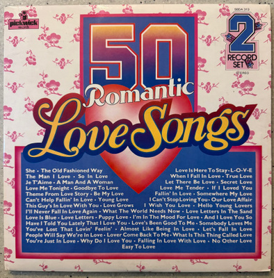 [LP] V/A: 50 ROMANTIC LOVE SONGS