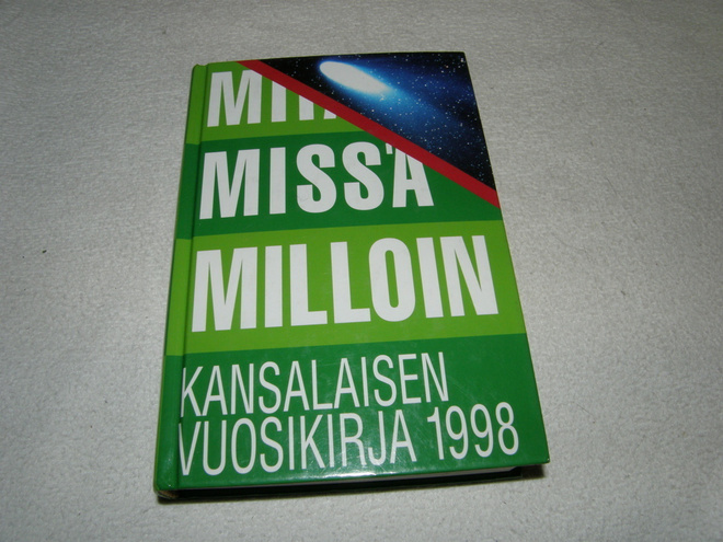 Mitä Missä Milloin Kansalaisen vuosikirja 1998