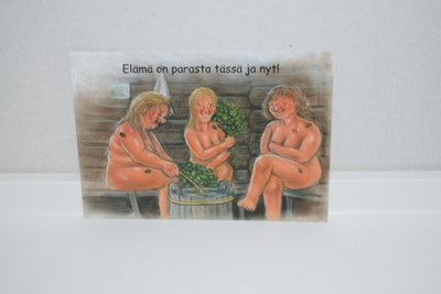Postikortti (C) Hörölä Elämä on parasta tässä ja nyt
