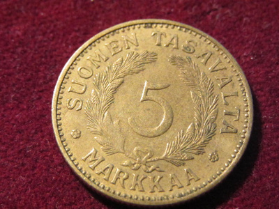 5 markkaa 1942