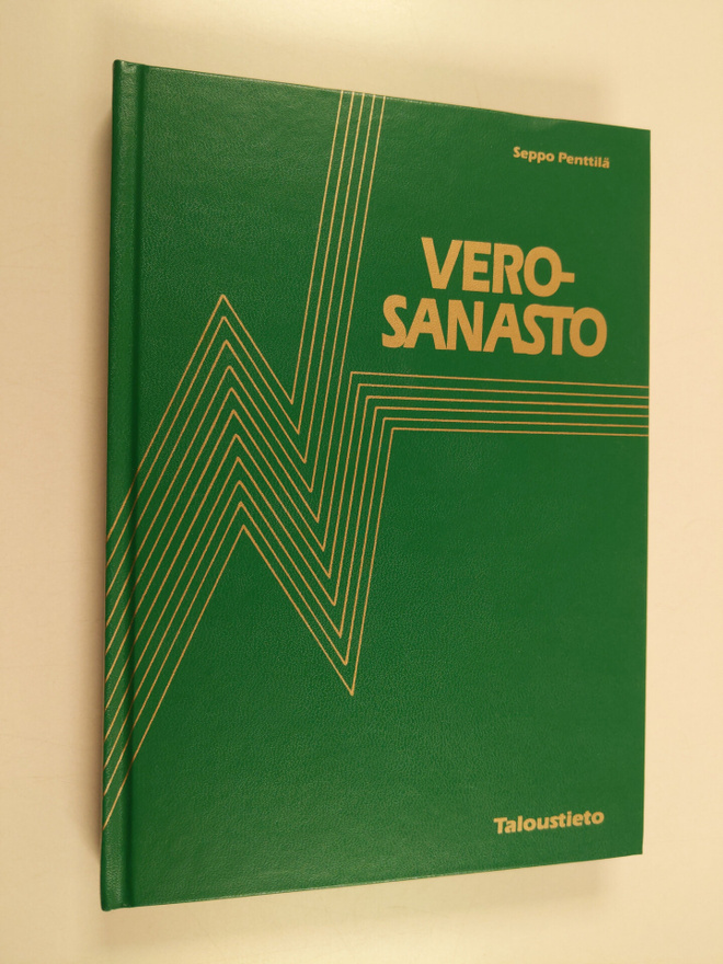 Seppo Penttilä : Verosanasto