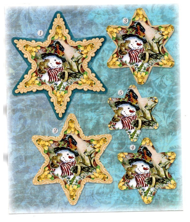 STANSSATTU 3D KUVA °°LUMIUKKO & ORAVA°° /Kimalle