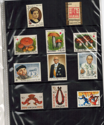 Suomen postimerkkejä vuodelta 1980