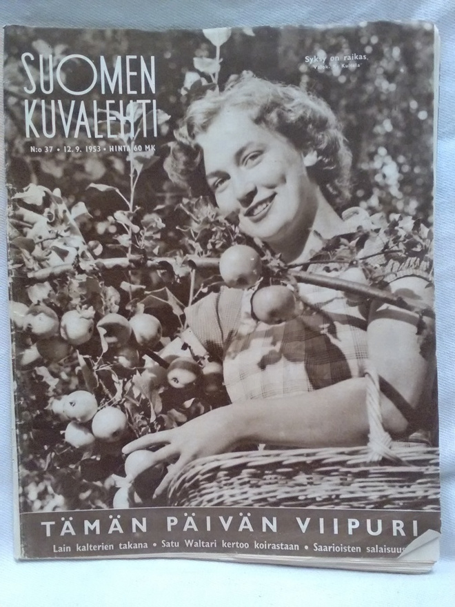Suomen Kuvalehti N:o 37 syyskuu 1953