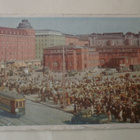 Helsinki, Hakaniemen tori, halli, raitiovaunu, ei p. - pikkukuva 1
