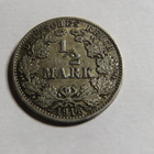Saksa/Empire 1/2 mark 1918 D - pikkukuva 1