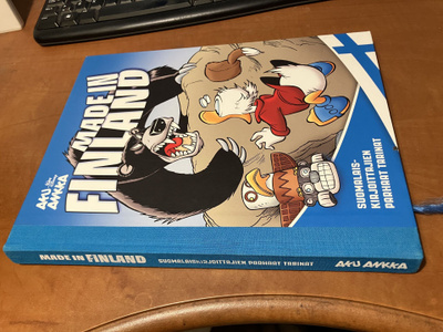 DISNEY AKU ANKKA MADE IN FINLAND HYVÄ