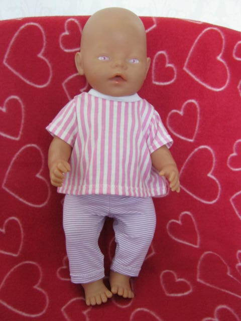 Baby Born nukelle pusero ja leggingsit