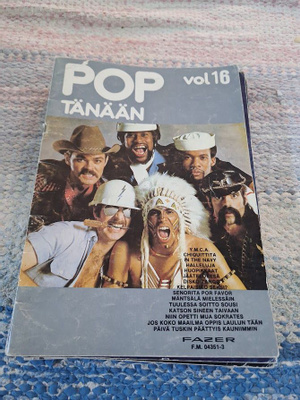 Pop Tänään Vol 16-NUOTTIVIHKO