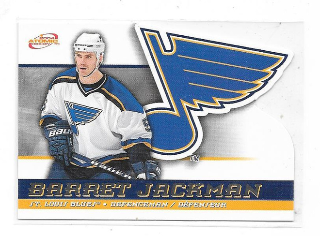 2003-04 McDonald`s Atomic #42 Barret Jackman St Louis Blues