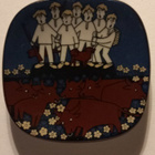 Arabia Mini Kalevala lautanen . Jukolan Juoksu - pikkukuva 1