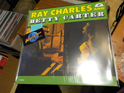 RAY CHARLES AND BETTY CARTER - S/T 2017 press UUSI LP