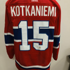 Jesperi Kotkaniemi #15 Montreal Canadiens game worn - pikkukuva 1
