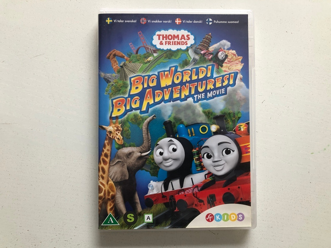 Tuomas-veturi Big World! Big Adventures! The Movie DVD
