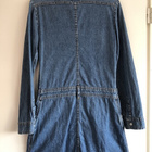 Farkku mekko/takki, Vintage, puuvillaa, koko S - pikkukuva 4
