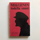 Mitä Lenin todella sanoi – Franz Marek, Ernst Fischer - pikkukuva 1