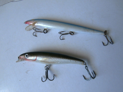 Vaappuja 2 kpl mm. Rapala Floating Finland