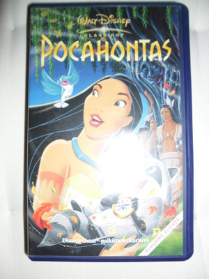 Walt Disney Pocahontas vhs