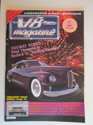 V8 MAGAZINE LEHTI 1 / 1991 34 VUODEN TAKAA