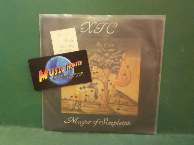 XTC - MAYOR OF SIMPLETON M-/EX+ EU -89 7" SINGLE