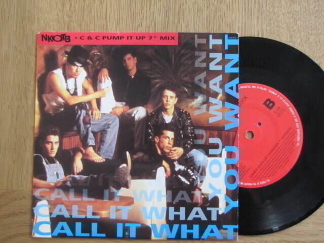 NKOTB call it what you want 7 45 hollanti 1990