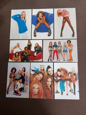 Spice Girls keräilykuvat 1 € kpl osa 2