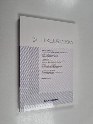 Ville Pönkä : Liikejuridiikka 3/2016