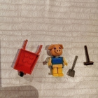 LEGO  FABULAND     325-2  PERCY PIG'S WHEELBARROW - pikkukuva 2