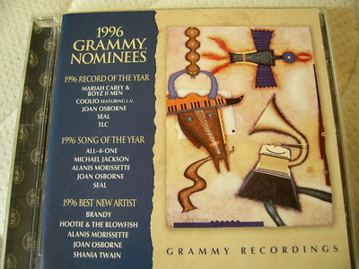 1996 GRAMMY NOMINEES - UUSI CD