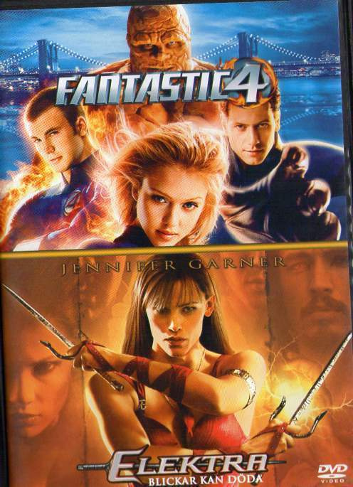 FANTASTIC 4 / ELEKTRA	(37 709)	k	-FI-	DVD	(2)			2 movie,