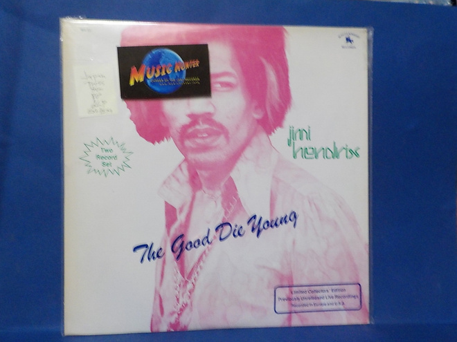 JIMI HENDRIX - THE GOOD DIE YOUNG EX+/EX+ JAPAN 2LP