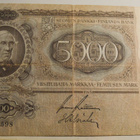 5000 Markkaa 1945 Litt A U197598 Rai - Als - pikkukuva 1