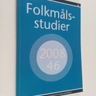 Folkmålsstudier 46/2008 - pikkukuva 1