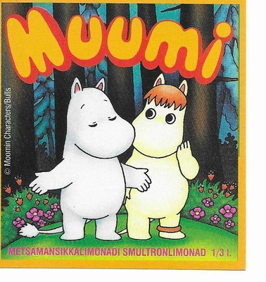 Muumi limonadi- tarra