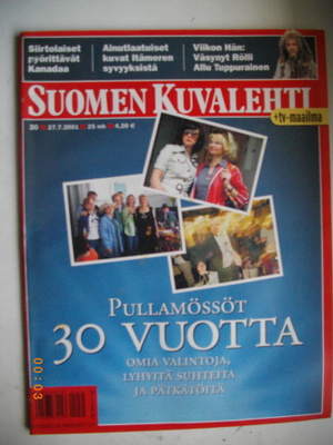 Suomen Kuvalehti Nro 30/2001 (26.11)