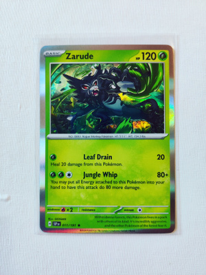 Zarude Holo Rare