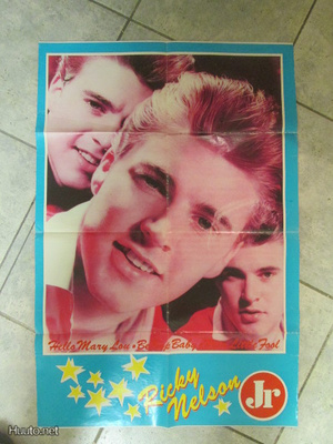 RICKY NELSON / LUHTA /REIMA / FINNWEAR juliste 80 lukua !!