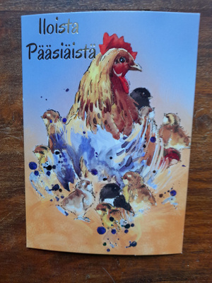 Pääsiäiskukko- Iloista Pääsiäistä